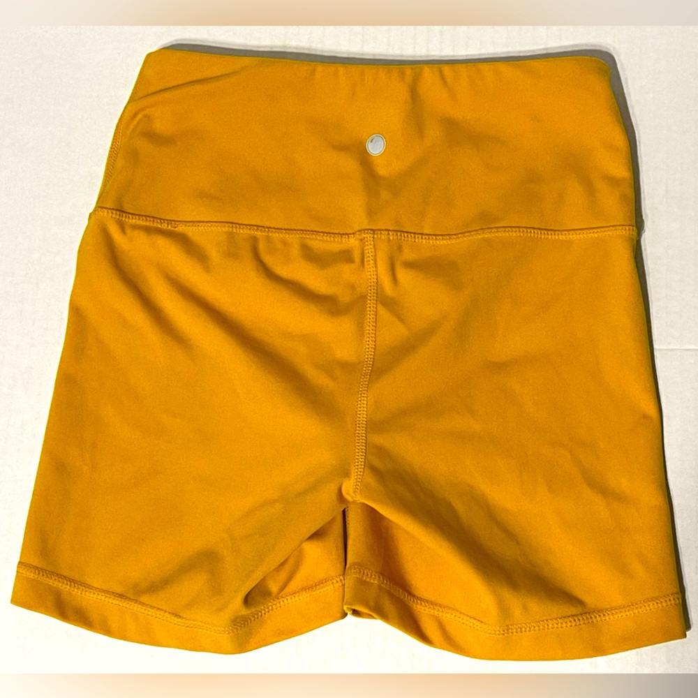 Yogalicious Lux 5 inch Short - Women’s XS - Mustard Yellow - GUC - Picture 2 of 3